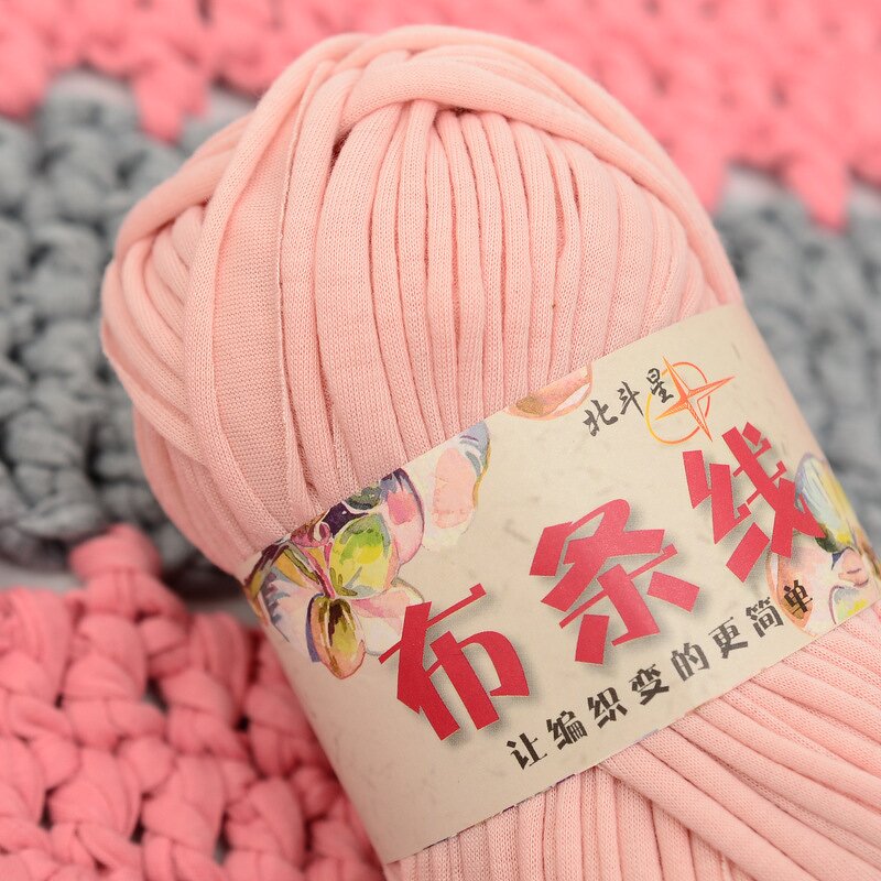 T-shirt Yarn - Manufacturer - 100% Polyester DIY Pet Bed Handbags Crochet