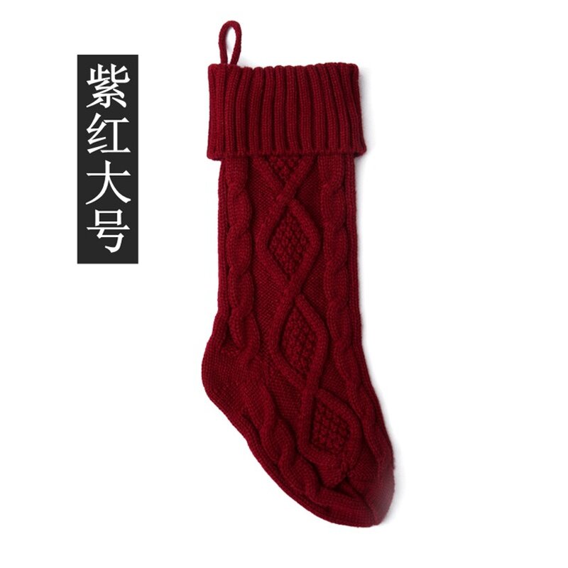 Christmas Stocking - Manufacturer - Personalized Cable Knit Hanging Festive