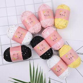 T-shirt Yarn - Manufacturer - 100g Chunky Polyester Recycled Dyed Jumbo Tube