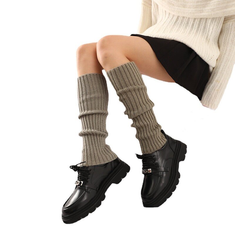 Women's Leg Warmers - Manufacturer - 2025 Winter Cable Knit 5 Toe Daily Use