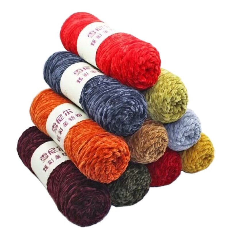 Protein Cashmere Yarn - Manufacturer - Anti-Pilling Soft Polyester Velvet Crochet