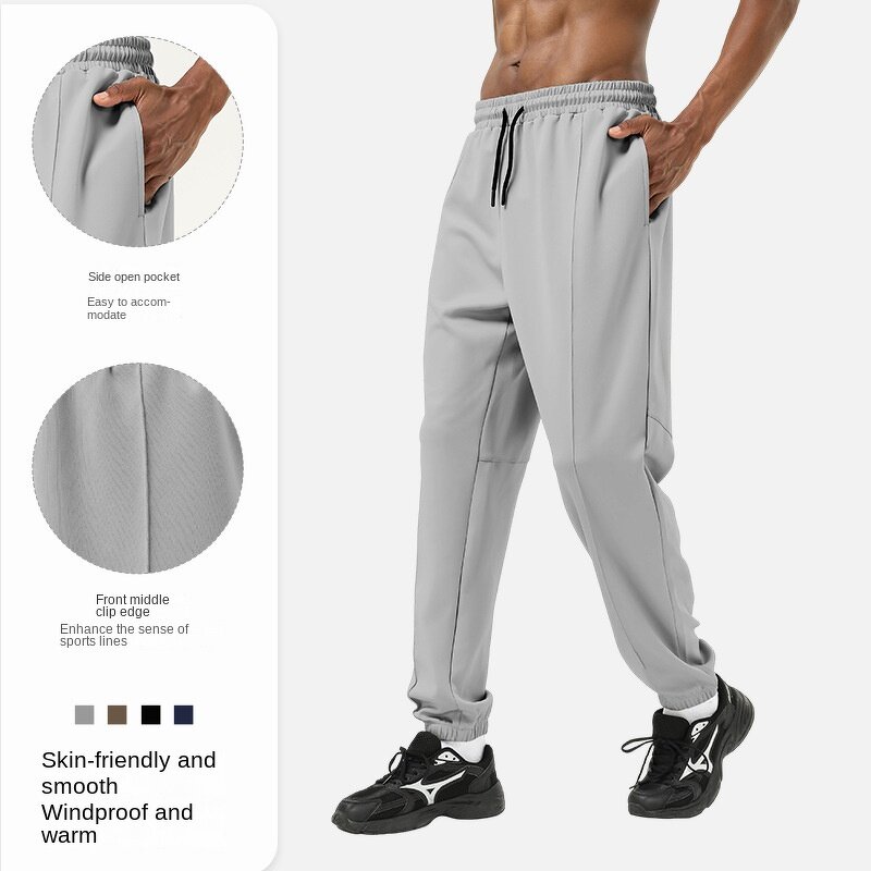 Men's Sports Pants - Manufacturer - Winter Thick Warm Loose Workout Joggers