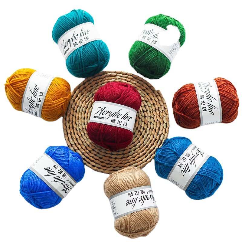 4 Ply Acrylic Yarn - Manufacturer - 50g Crocheting Double Knitting Soft Wholesale