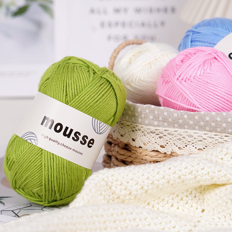 Acrylic Yarn - Manufacturer - 100g Wholesale Mixed Color Crochet Knitting Bulk