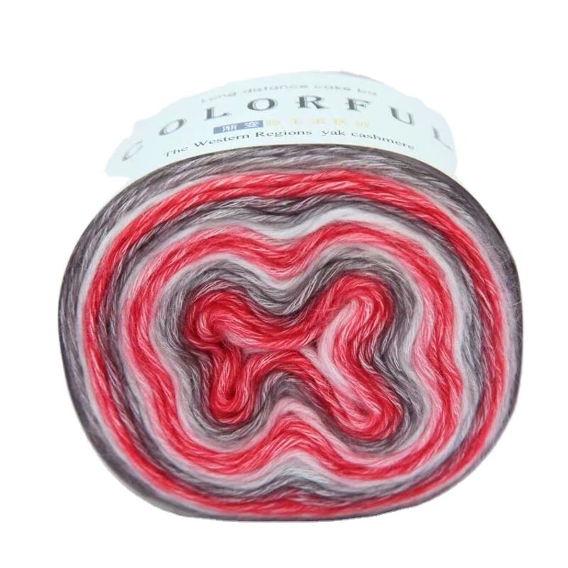 Gradient Cake Yarn - Manufacturer - Cotton Blended Fancy Crochet Sweater Hat