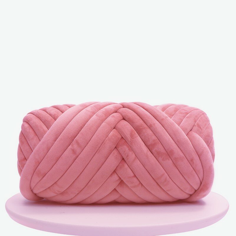 3cm Velvet Yarn - Manufacturer - Thick Tube Roving Cotton Vegan Machine Washable