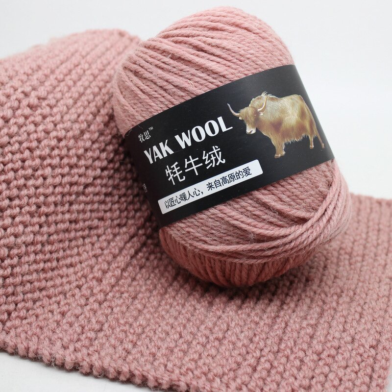 Yak Wool Yarn - Manufacturer - Medium Thick Coat Scarf Ring Spun Cotton Acrylic