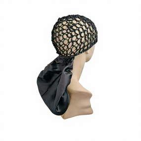 Muslim Bonnet Cap - Manufacturer - 2n1 Reversible Satin Hair Net Sleeping Cap