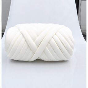 Chunky Tube Yarn - Manufacturer - Polyester Cotton Fancy Arm Knitting Blanket