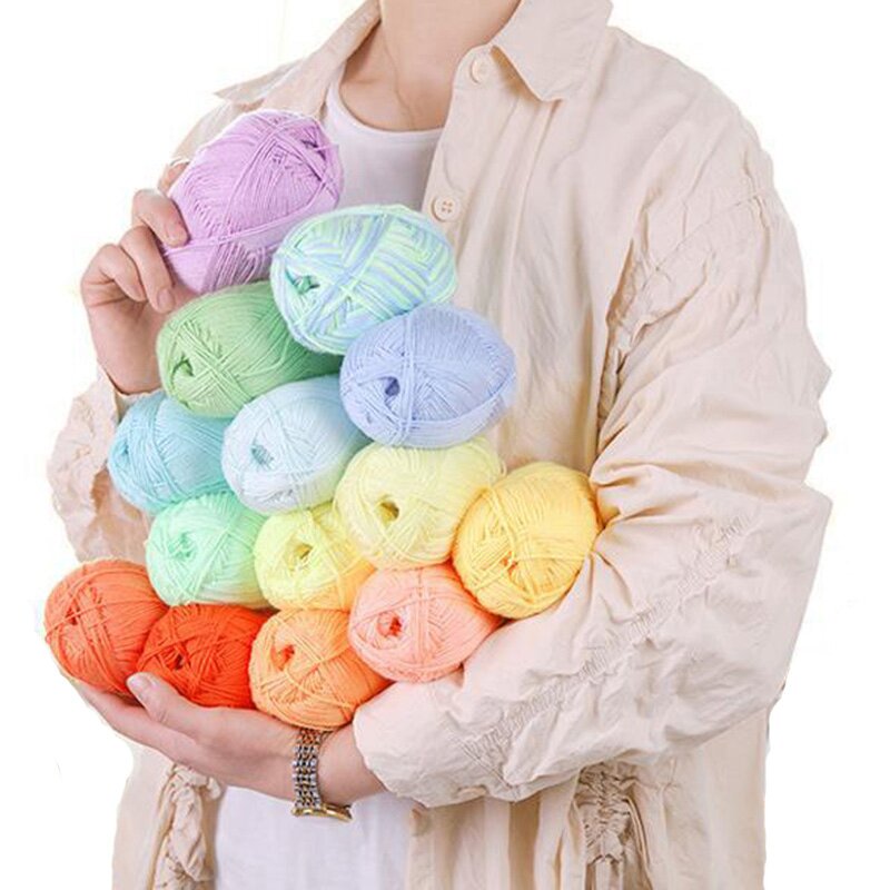 Bamboo Cotton Yarn - Manufacturer - 100% Organic 4ply 6ply 32s 40s Baby Knitting