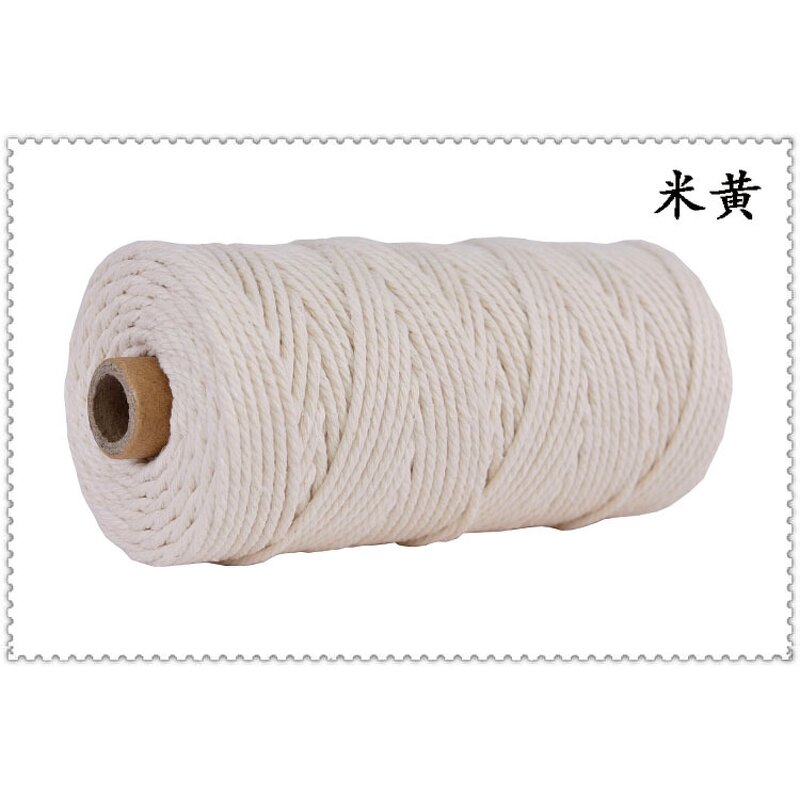 Macrame Cord - Manufacturer - 100% Cotton Rayon Blended 2mm-5mm Sizes Wholesale