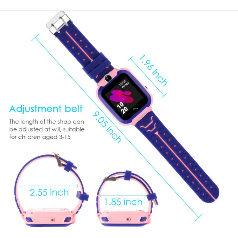 Smart Watch Manufacturer - Q12 Kids Waterproof Touch Screen SOS Antil-Lost 2G SIM