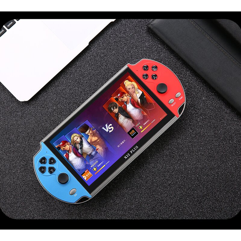 Handheld Game Console Manufacturer - X12 PLUS 7 Inch Ultra-large Screen with 10000 Games