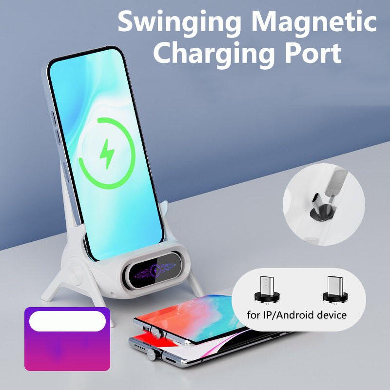 Wireless Charger Manufacturer - 15W Fast Desktop 3 in 1 Magnetic Socket Multi Function