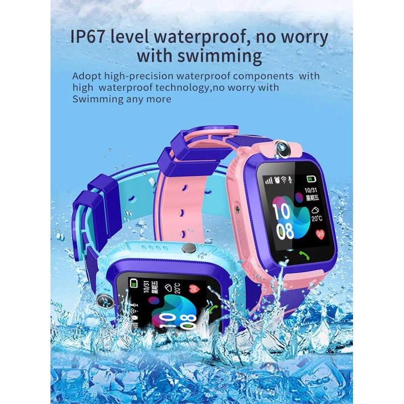 Smart Watch Manufacturer - Waterproof Children Phone with SOS Location Track GPS
