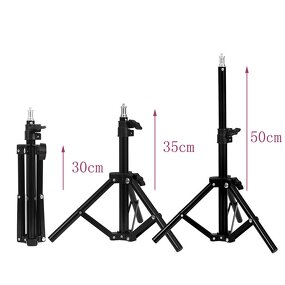 Tripod Stand Manufacturer - Desktop 50cm Metal for Ring Light Cellphone Live Broadcast