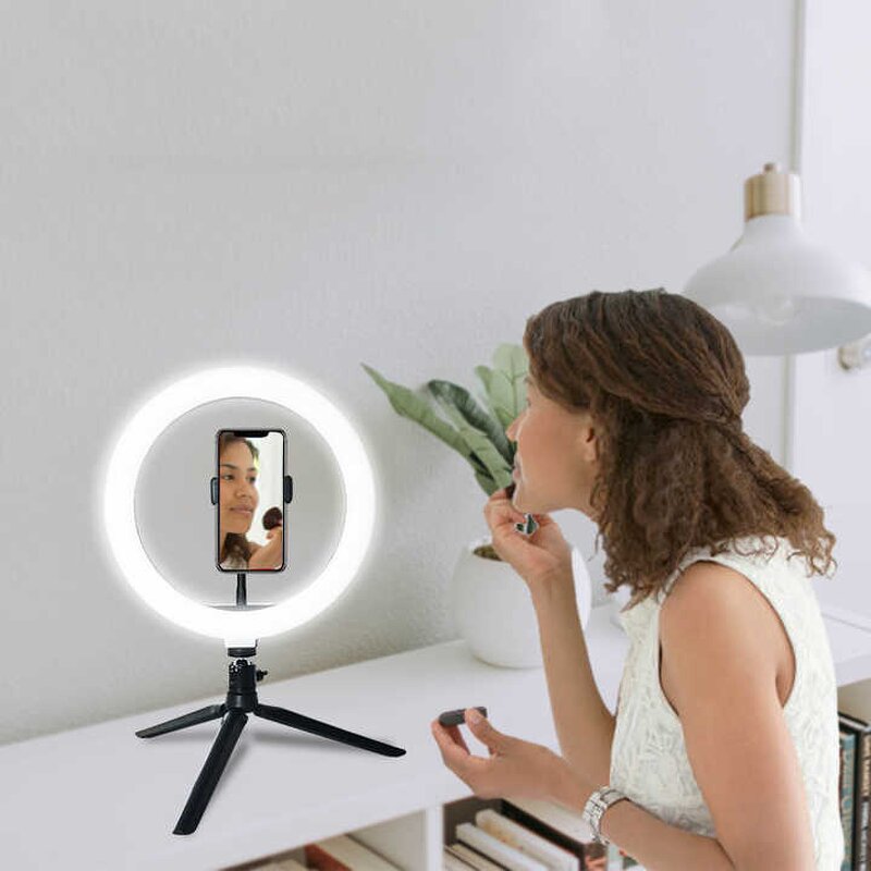 Ring Light Manufacturer - 10 Inch with Tripod Stand for Photography Live Stream