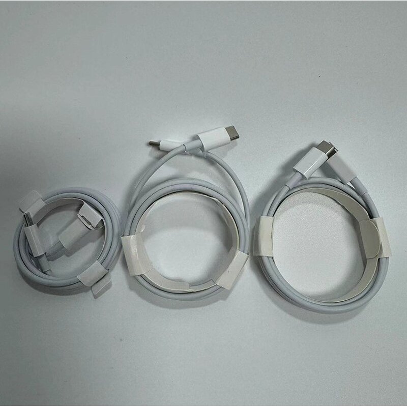 Charging Cable Manufacturer - 1m/1.5m/2m White C to C PD Fast for iPhone