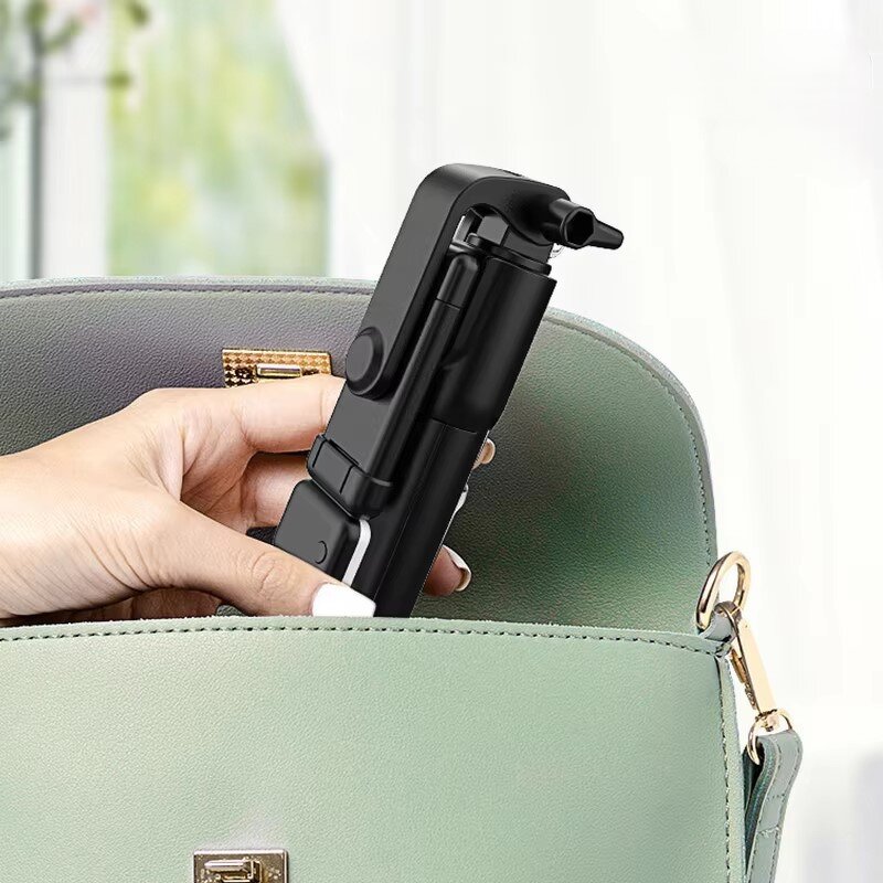 Selfie Stick Manufacturer - R1s with Fill Light Extendable Live Tripod with Remote