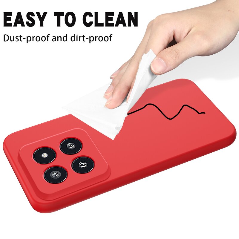 Phone Case Manufacturer - Anti Fingerprint Full Cover Liquid Silicone for Infinix Note 40 Pro+