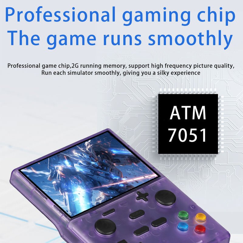 Handheld Game Console Manufacturer - 3.5inch XGB35 Classic Retro Support AV & PS1 Games