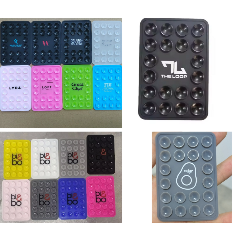 Phone Holder Manufacturer - 20 Cup Silicone Strong Suction Grip Back Sticker