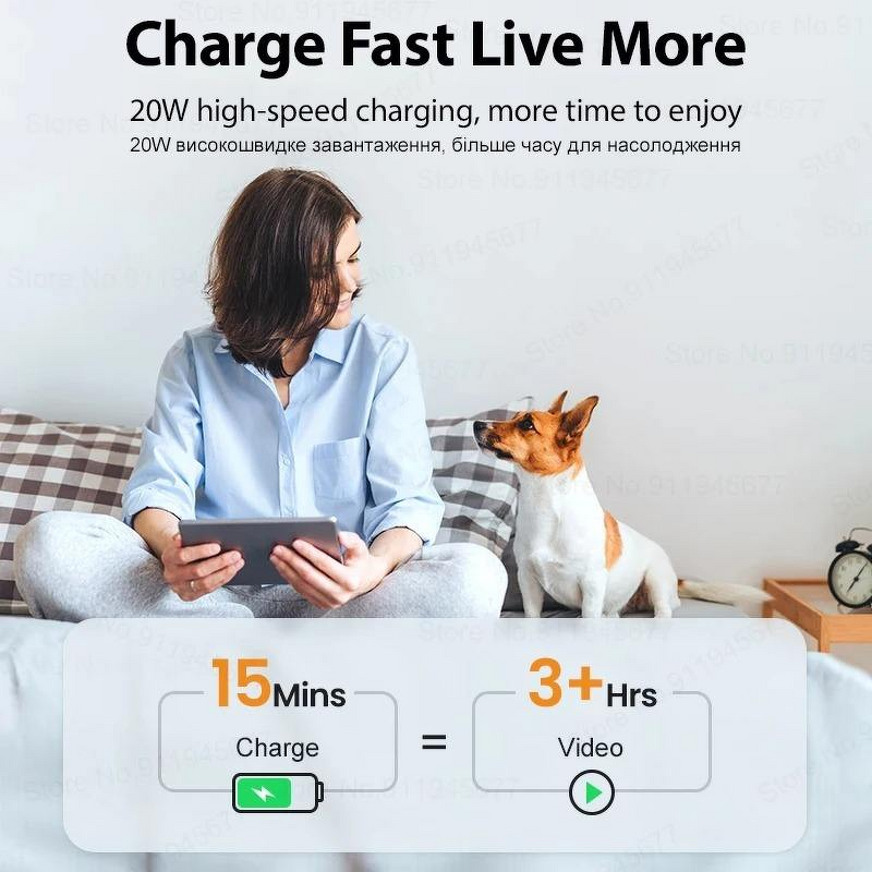 Wall Charger Manufacturer - PD20W EU Standard USB Type C for iPhone Samsung