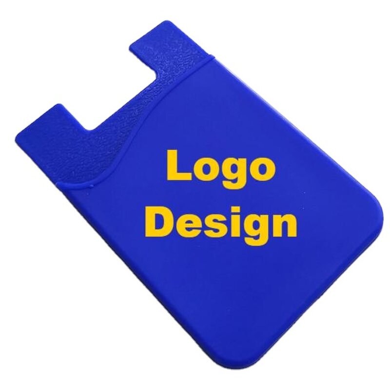 Card Holder Wallet Manufacturer - Customize Logo for Phone ID with Adhesive Color Logo