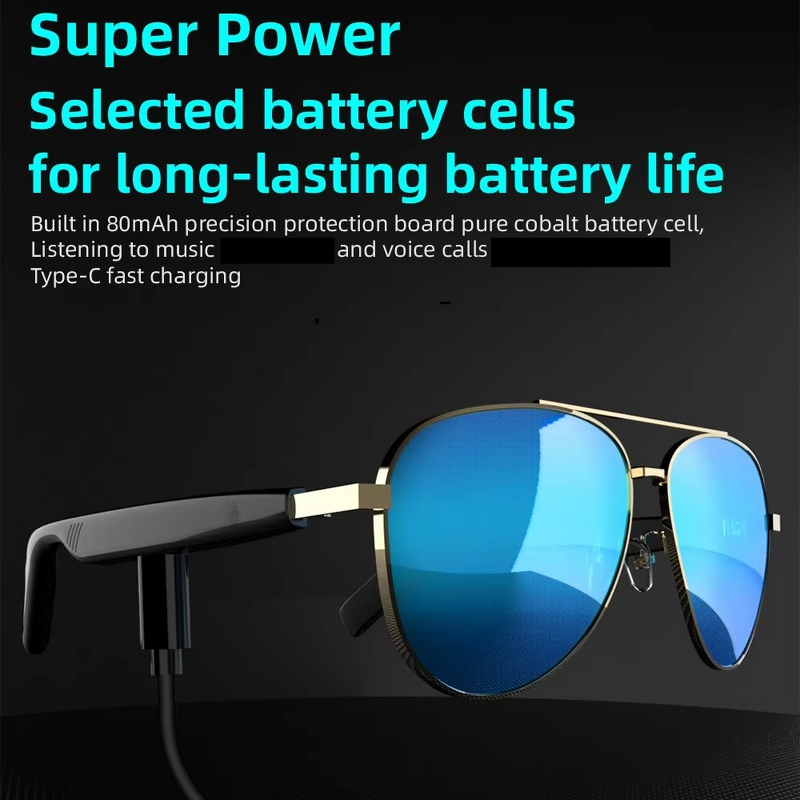 Smart Glasses Manufacturer - SG-19 Pro BT Magnetic Waterproof Wearable Headset