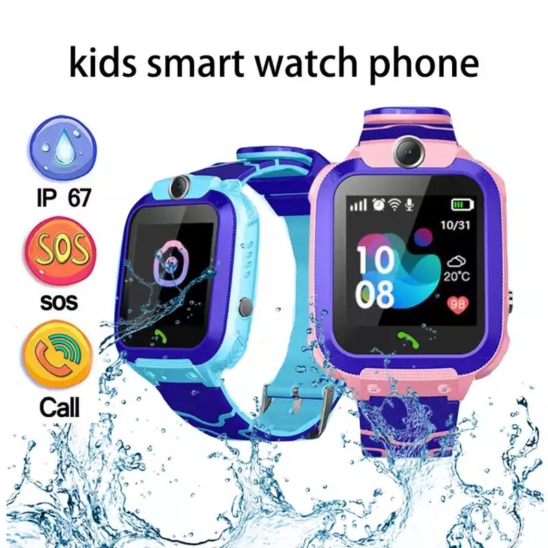 Smart Watch Manufacturer - Q12 Smartwatch Children Video Calling SIM Card with Location Track