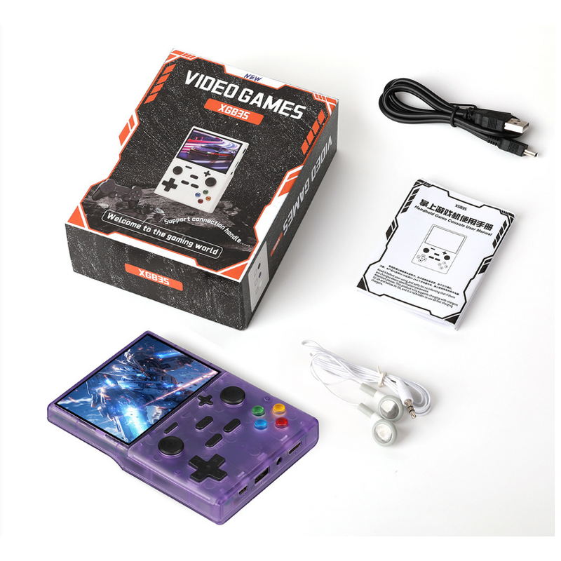 Handheld Game Console Manufacturer - 3.5inch XGB35 Classic Retro Support AV & PS1 Games