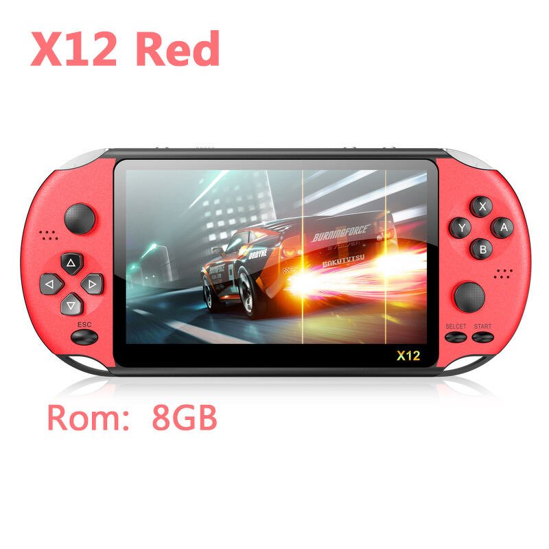 Handheld Game Console Manufacturer - X12 5.1inch Retro Support TV Output Recording