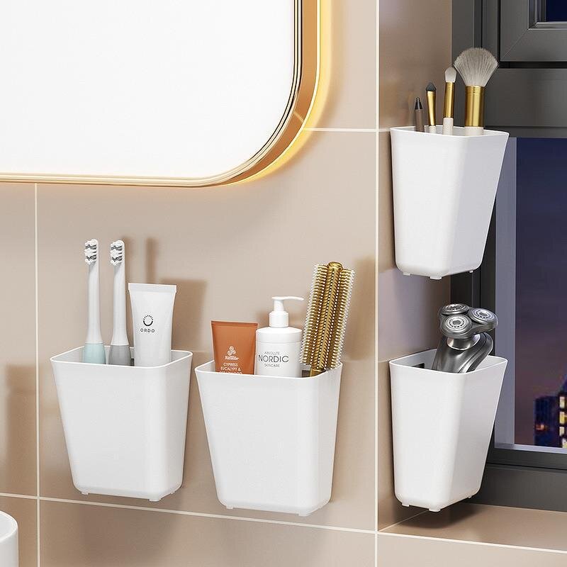 Storage Box Manufacturer - Drill-Free Wall Mounted Removable Plastic for Cable Remote Control