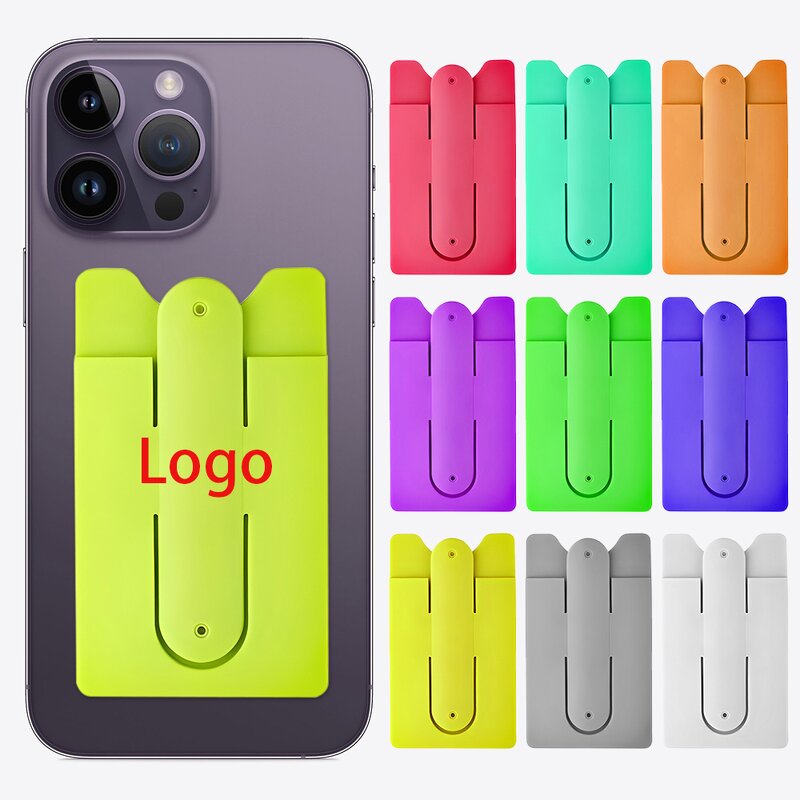 Card Holder Manufacturer - Designer with Phone Stand Desktop Folding Wallet