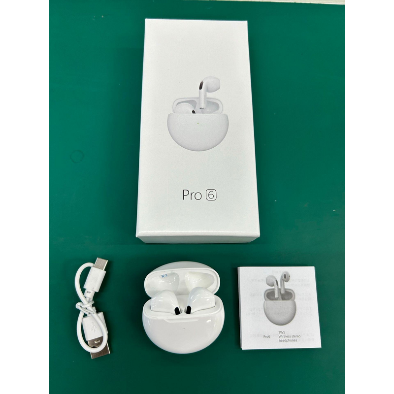 TWS Earbuds Manufacturer - Pro6 Wireless Gaming Touch Control In-ear Non-noise Cancelling