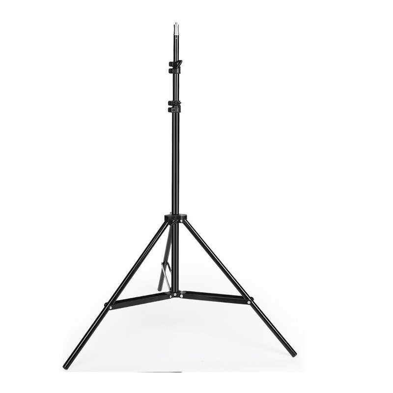 Tripod Stand Manufacturer - 1.6/2.1m Metal for Cellphone LED Ring Lamp 3 Height Adjust
