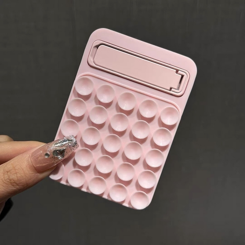 Suction Cup Holder Manufacturer - with Back Adhesive Soft Case & Folding Stand Silicone