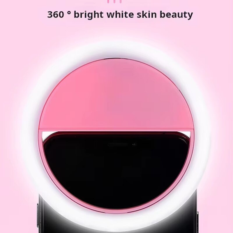 Fill Light Manufacturer - 36 LED Beans Portable Rechargeable USB Clip Selfie Beauty Light