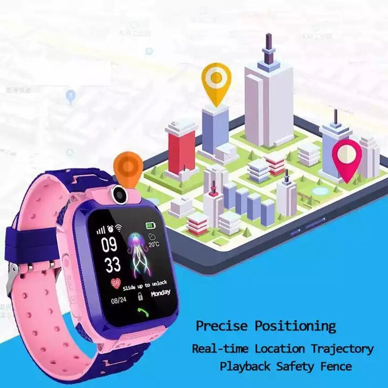 Smart Watch Manufacturer - Waterproof Children Phone with SOS Location Track GPS