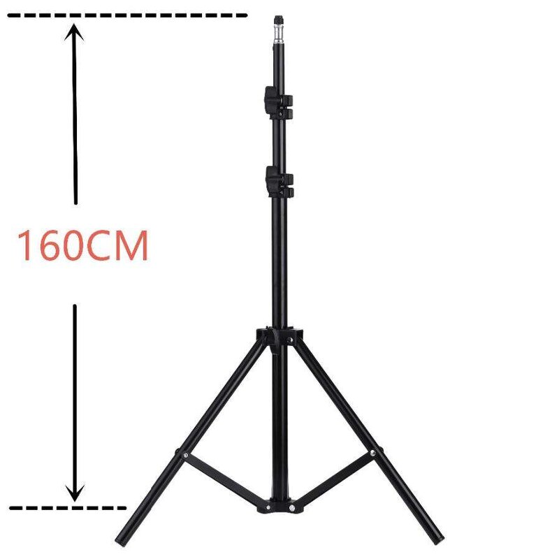 Tripod Stand Manufacturer - 1.6m Portable Adjustable Aluminum for Photography Live Streaming