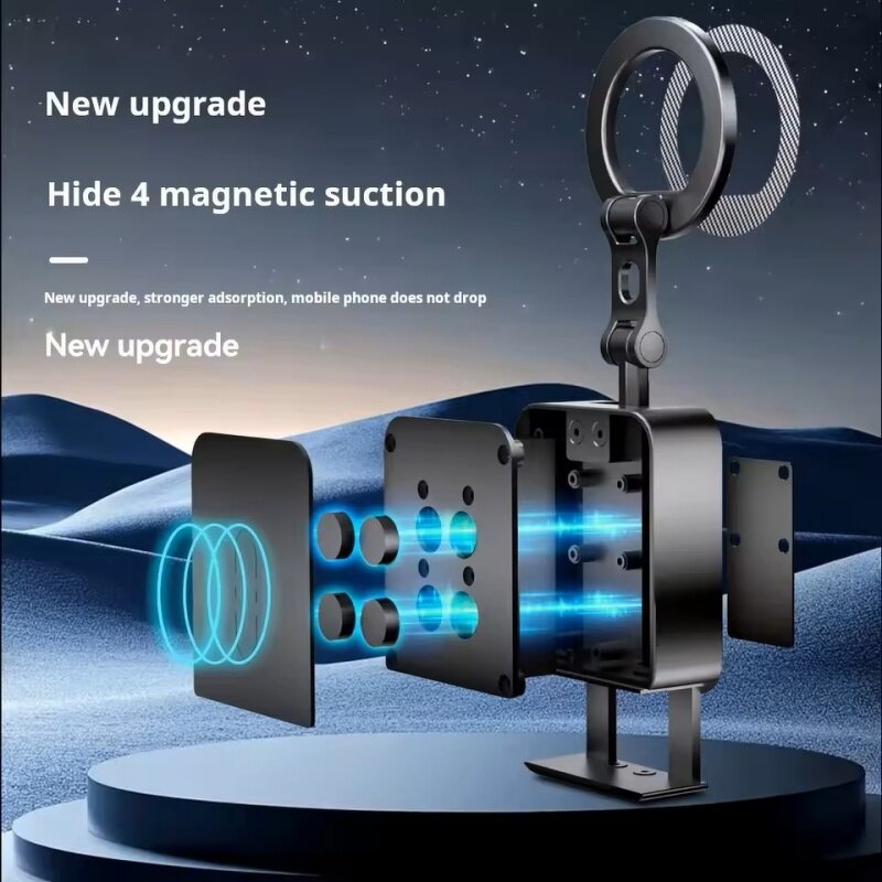 Phone Stand Manufacturer - Magnetic Finger Ring Grip Mount for Bed & Desk Use