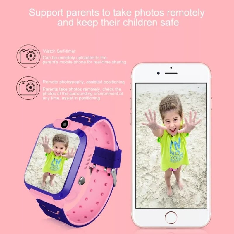 Smart Watch Manufacturer - Q12 Kids Waterproof Calling GPS Tracking 2G SIM SOS