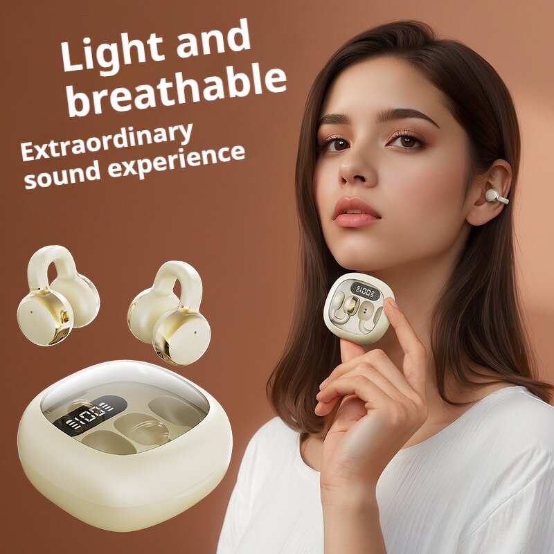 TWS Headset Manufacturer - X31 Transparent Capsule Wireless with Digital Display