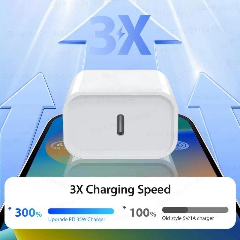 Wall Charger Manufacturer - PD20W EU Standard USB Type C for iPhone Samsung