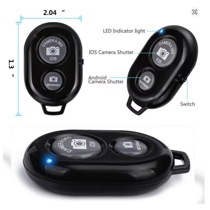 Remote Shutter Manufacturer - Universal BT for Mobile Phones Selfie IOS Android