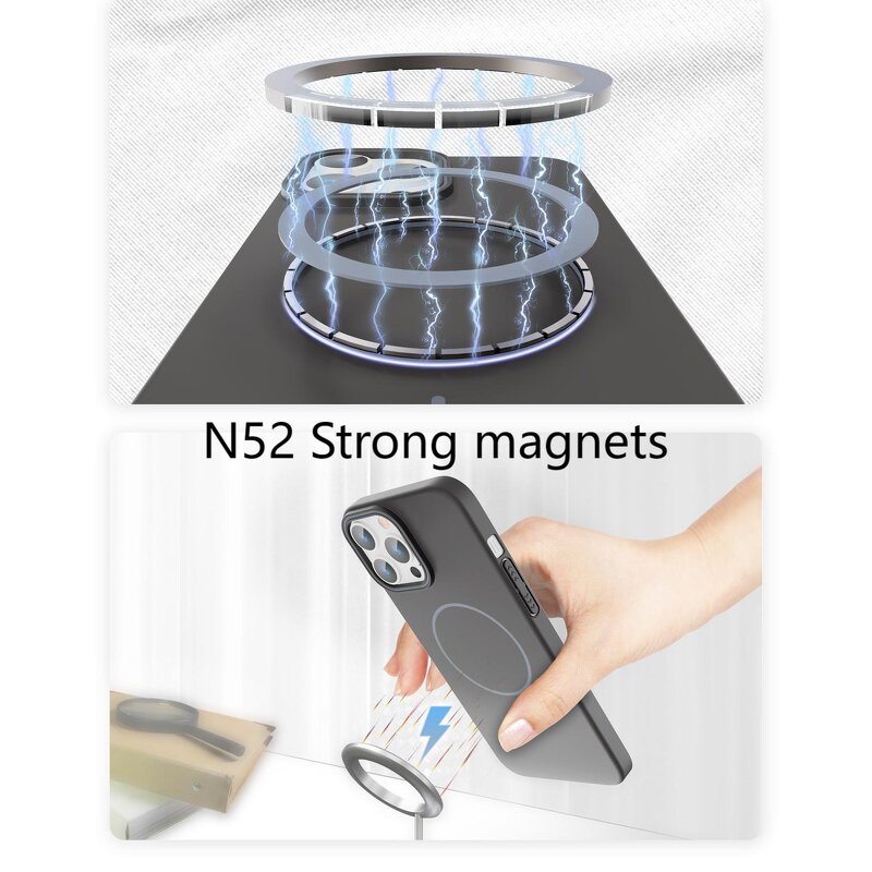 Phone Case Manufacturer - PC Hard Magnetic Charging for iPhone 17 Pro Max Wholesale