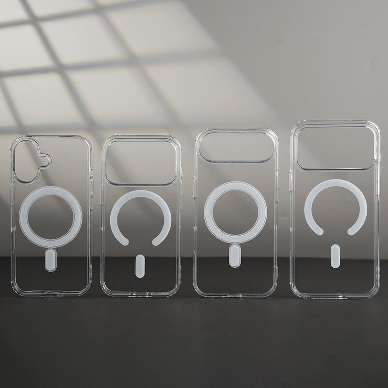 Phone Case Manufacturer - Magnetic TPU Clear Anti Drop for iPhone 17 Pro Max