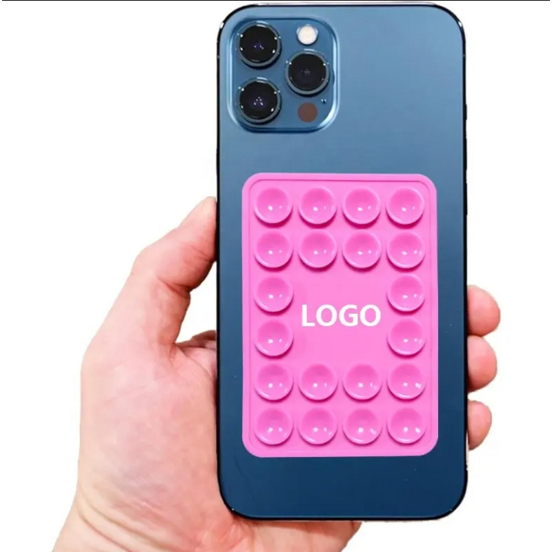 Phone Holder Manufacturer - 20 Cup Silicone Strong Suction Grip Back Sticker
