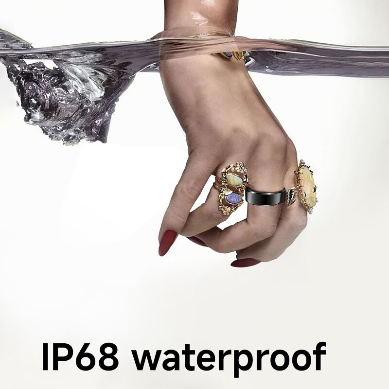 Smart Ring Manufacturer - Waterproof Thin Fitness LA380 Heart Rate Blood Monitor OEM