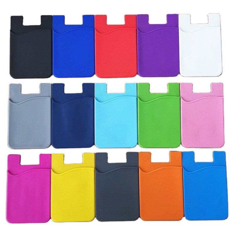 Card Holder Wallet Manufacturer - Customize Logo for Phone ID with Adhesive Color Logo